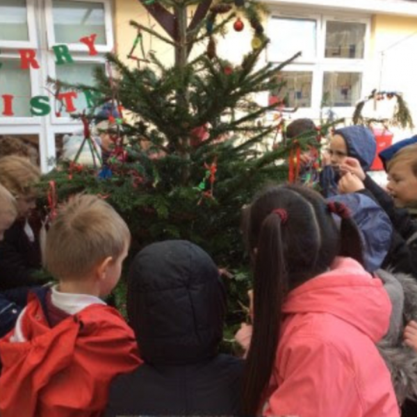 Dunstone Primary's Christmas Wild Tribe
