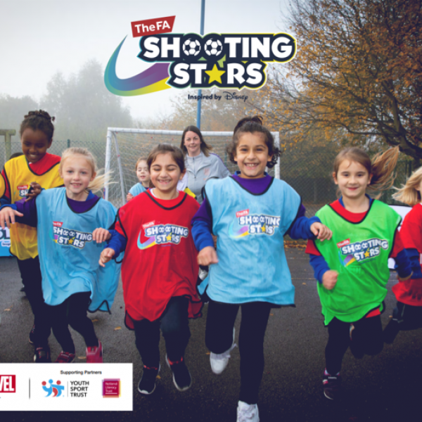 FA Girls School Partnership - Shooting Stars!